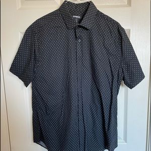 Men’s short sleeve button down